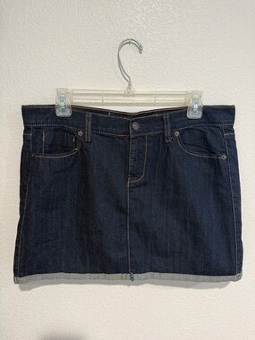 Size 10 Old Navy Dark Denim Mini Skirt NWOT